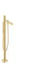 AXOR-HG-AXOR-Uno-Einhebel-Wannenmischer-bodenstehend-mit-Zerogriff-Brushed-Gold-Optic-45416250 gallery number 1